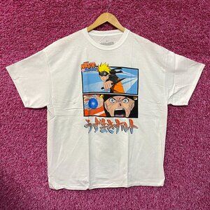 Naruto Uzumaki Flying Rasengan Naruto Shippuden Anime Tee L